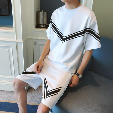 Importé - Ensemble Décontracté T-Shirt + Culotte Homme