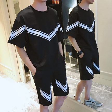 Importé - Ensemble Décontracté T-Shirt + Culotte Homme