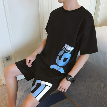 Importé - Ensemble Décontracté T-Shirt + Culotte Homme