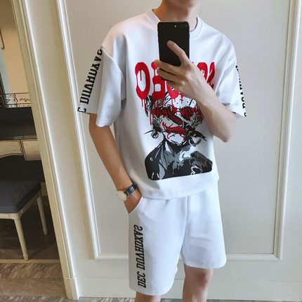 Importé - Ensemble Décontracté T-Shirt + Culotte Homme