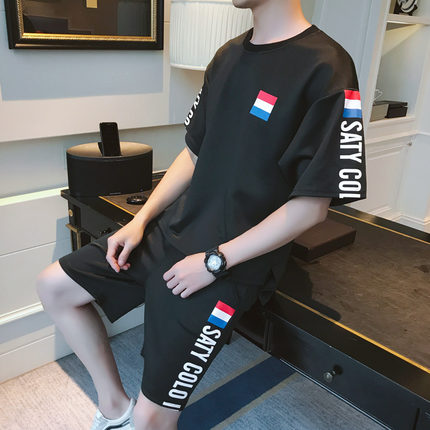 Importé - Ensemble Décontracté T-Shirt + Culotte Homme