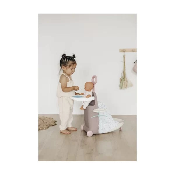 SMOBY BABY NURSE VALISE NURSERIE-3EN1