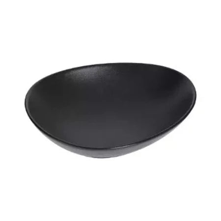Assiette Creuse Galet-22cm-Noir