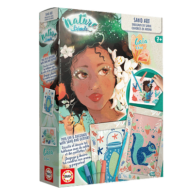 Jeu De Création Décore Tes Tableaux Paillettes et Sable+7ans