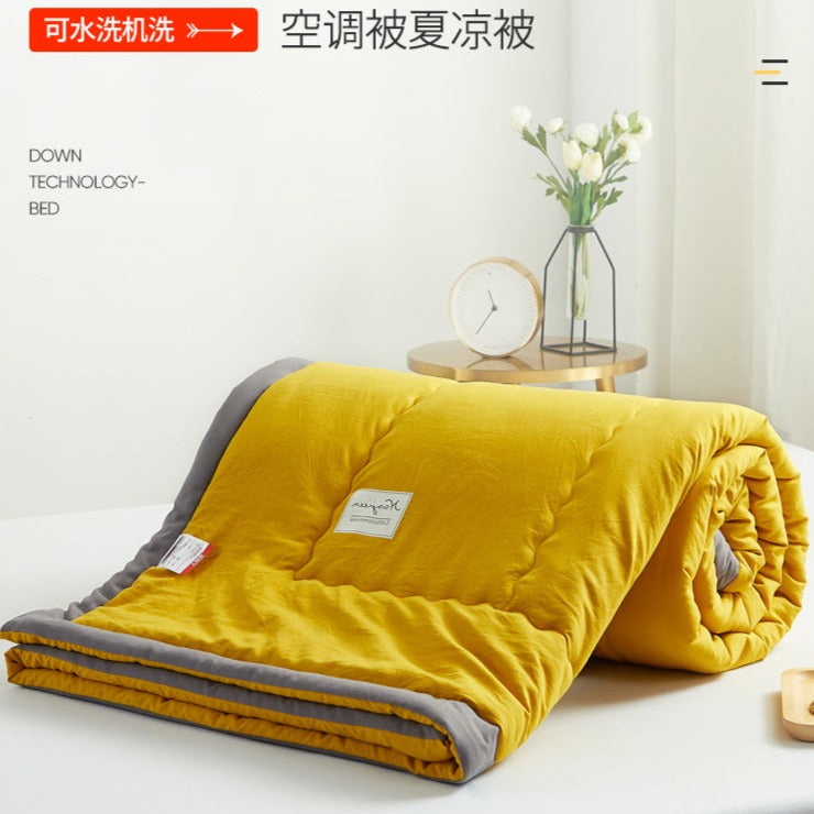 Importé - Couette de Lit Extra Douce en Fibre de Polyester