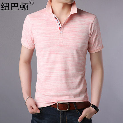 Importé - Polo T-Shirt Homme New Barton en Coton à Manches Courtes