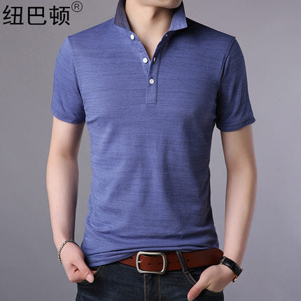 Importé - Polo T-Shirt Homme New Barton en Coton à Manches Courtes