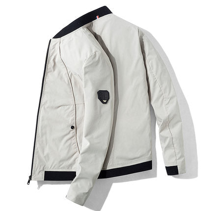 Importé - Jacket Leger Cardigan Slim Homme À Manches Longues