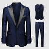 Importé - Ensemble Smoking Costume Homme 2-3 Pièces Noir