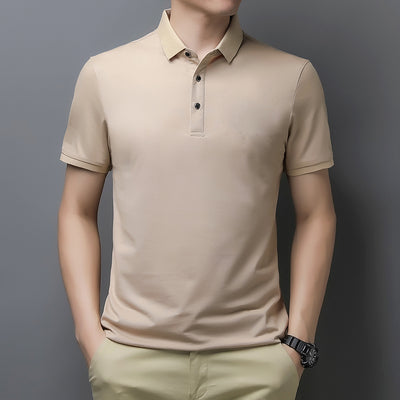 Importé - Polo Pur Coton Léger Homme Manche Courte