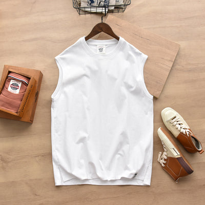 Importé - T-Shirt Hommes Décontractés Sans Manches En Coton