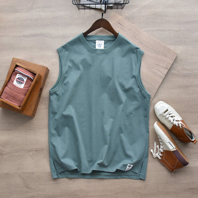 Importé - T-Shirt Hommes Décontractés Sans Manches En Coton