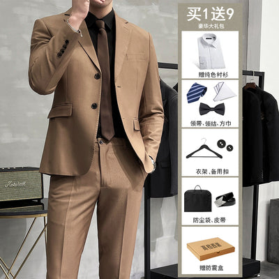 Importé - Ensemble Costume Homme Style Britannique 2 et 3 Pièces