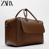 Importé - ZARA NEW - Sac A Main Porte-Documents Hommes - Marron