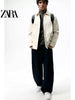 Importé  - ZARA NEW - Chaussure Homme Sport Baskets A Lacets - Blanc
