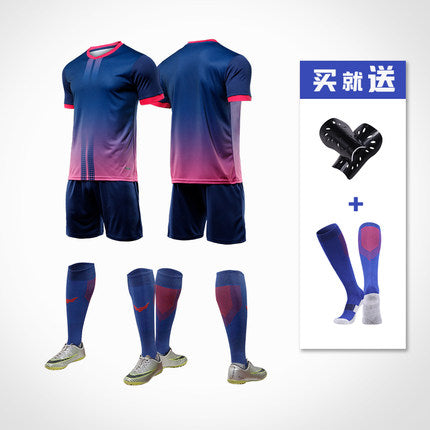 Importé - Ensemble Sport Maillot Football Manches Courtes
