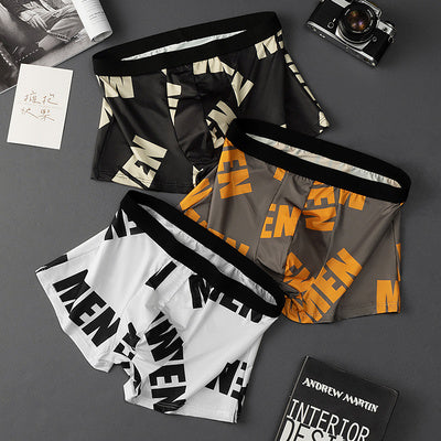 Importé - Boxer Sports Homme Sous-Vêtements Confortable En Coton