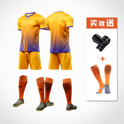 Importé - Ensemble Sport Maillot Football Manches Courtes