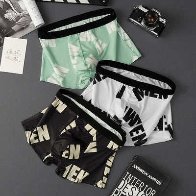 Importé - Boxer Sports Homme Sous-Vêtements Confortable En Coton