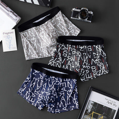 Importé - Boxer Sports Homme Sous-Vêtements Confortable En Coton