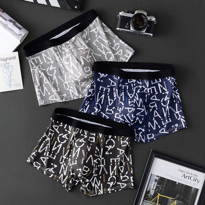 Importé - Boxer Sports Homme Sous-Vêtements Confortable En Coton