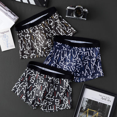 Importé - Boxer Sports Homme Sous-Vêtements Confortable En Coton