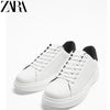 Importé  - ZARA NEW - Chaussure Homme Sport Baskets A Lacets - Blanc