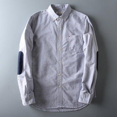 Importé - Chemise Homme Coton Slim Manche Longue