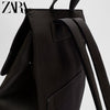 Importé - ZARA NEW - Sac A Dos Hommes Décontractés - marron