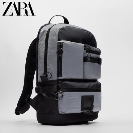 Importé - ZARA NEW - Sac A Dos Hommes Avec Grande Capacité - Gris
