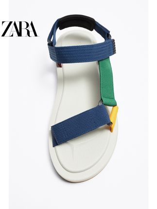 Importé - ZARA NEW - Sandales Homme à Lanières Décontractées et Légères