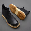 Importé - Chaussure Homme Britannique Montantes Style Bottines A Gaine  Antidérapant En Cuir