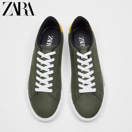Importé - ZARA NEW - Chaussure Homme Tennis Confortable -  Vert kaki