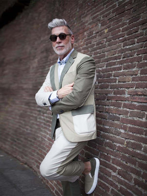 Importé - Ensemble Costume Homme Star Décontracté 100% Coton