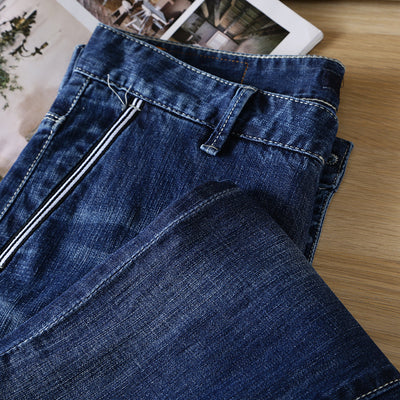 Importé - Pantalon Jean Homme Coton Denim Décontracté