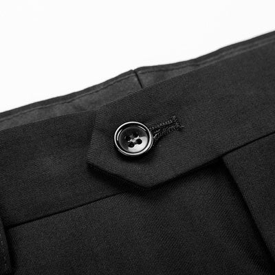 Importé - Pantalon De Smoking Homme Slim Fit Décontractée - Noir