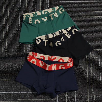 Importé - Lot de 3 Boxer Sexy Sous-Vêtements Homme En Coton