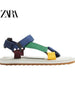 Importé - ZARA NEW - Sandales Homme à Lanières Décontractées et Légères