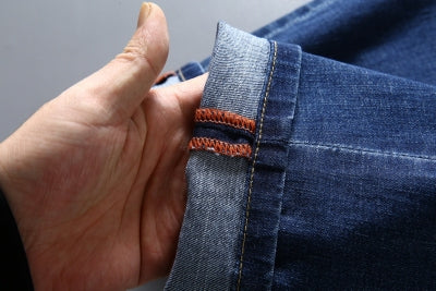 Importé - Pantalon Jean Homme Décontracté Tendance - Bleu