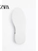 Importé - ZARA NEW - Chaussure Homme Tennis Conforts à Gaine - Cuir Daim Kaki