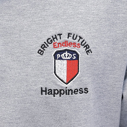 Importé - Polo T-Shirt Homme Broderie  Manches Longues