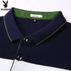 Importé - Polo T-Shirt Slim Fit Homme Playboy Manches Longues