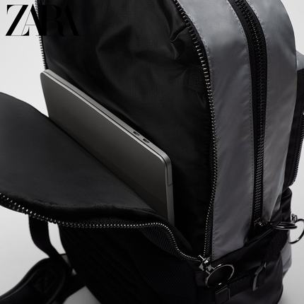 Importé - ZARA NEW - Sac A Dos Hommes Avec Grande Capacité - Gris