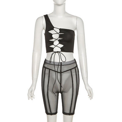Importe -  Ensemble Gilet Lingerie Femme En Maille Sans Manches