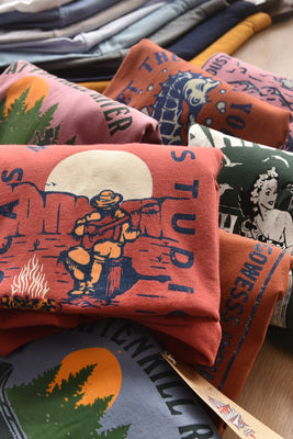 Importé - T-Shirt Pur Coton Homme Décontracté Manche Courte