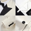 Importé - Ensemble Smoking Costume Homme 2 et 3 Pièces Blanc