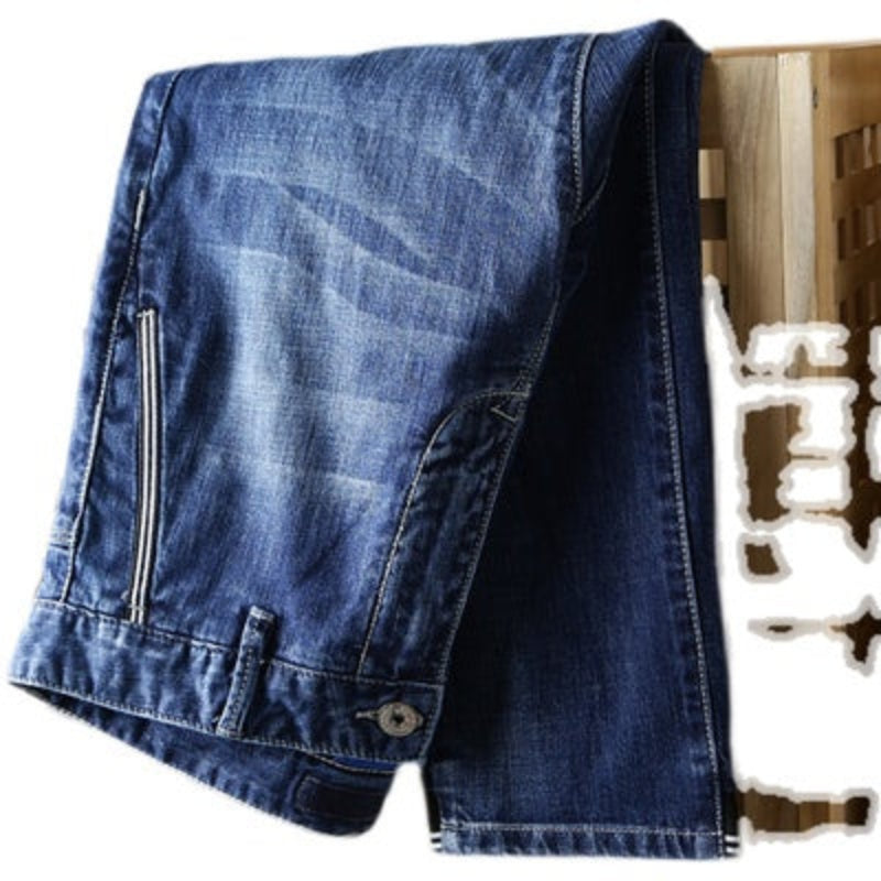 Importé - Pantalon Jean Homme Coton Denim Décontracté