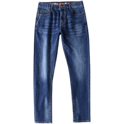 Importé - Pantalon Jean Homme Décontracté Tendance - Bleu