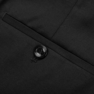 Importé - Pantalon De Smoking Homme Slim Fit Décontractée - Noir