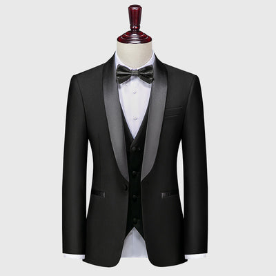 Importé - Costume Smoking Blazer Hommes Slim Tendance